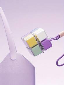 7-Day Portable Leak-Proof Pill Organizer With Lanyard, Vitamin Tablet Dispenser - Multicolor - View 10