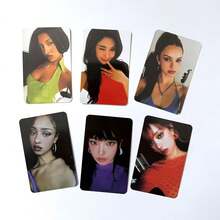 6 PCS KATSEYE 2026 SEASON'GREEYINGS LOMO Cards,SOPHIA, MANON, DANIELA, LARA, MEGAN, YOONCHAE. New Year's Gift, Christmas Gift, Exclusive Gift For EYEKONS Fans. - Multicolor - View 5