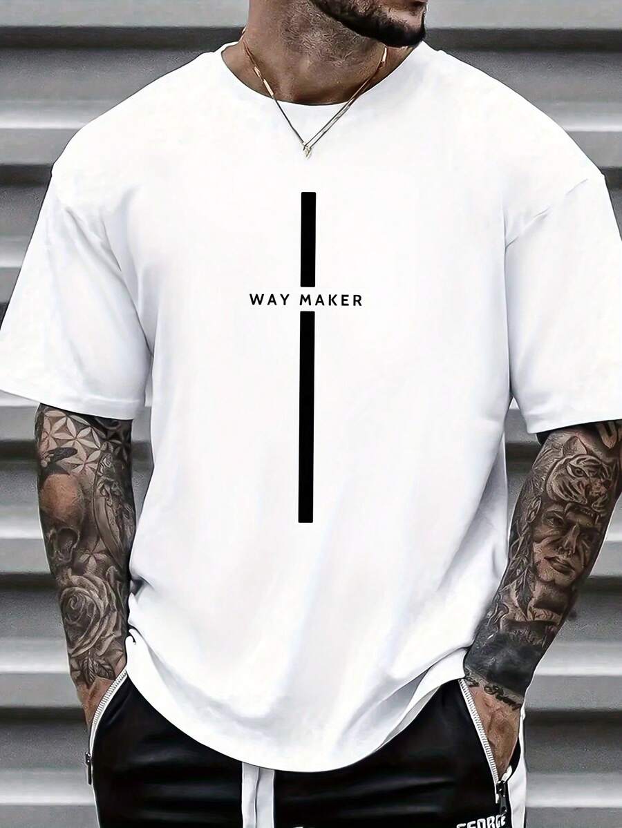 Camisetas de manga corta unisex con estampado divertido, cómodas y casuales, cuello redondo elástico para actividades al aire libre, camiseta de manga corta de moda unisex, cómoda y que absorbe el sudor, cuello redondo casual, tela ligeramente elástica, ideal para actividades al aire regalo de verano para hombres y mujeres - Blanco - Ver 1