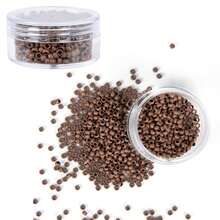 Hair Extension Kit Pliers Pulling Hook Bead Device Tool Kits And 1000PCS Silicone Lined Micro Rings - Multicolor - View 12