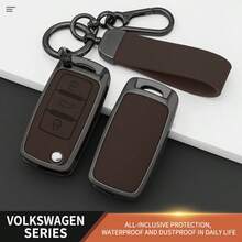 Premium Car Key Shell Case For Magotan Passat Golf Tiguan Jetta Lavida Octavia | Anti-Scratch, Dust-Proof, Zinc Alloy Material - Bracelet - View 2