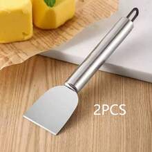 Multifunktionell skrapa i rostfritt stål - köksredskap, rengör effektivt spishällar och köksredskap, lämplig för rengöring i hemmet, badrummet och bilen, köksrengöringsmedel - Multifärgad - Visa 15