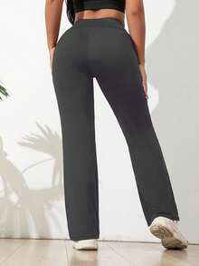 Winter Outfit,Date Night LookTop Choices For Day Gifts,New Style Sport Pants -  Must-Have For Women.Sport Base Layer Pants For Running And Yoga - Xám - Xem 2