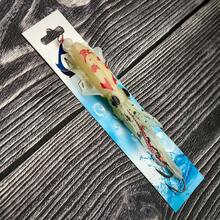 1pc Soft Squid Fishing Lure, Artificial Bait With Luminous Body Perfect For Night Fishing - Multicolor - View 16