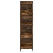 vidaXL Bücherregal Raucharbe 80 X 30 X 155 Cm Holzwerkstoff - 棕色 - 查看 5