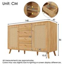 Storage Cabinets - Light Oak - View 2