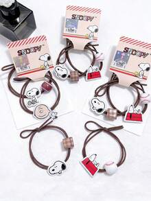 史努比针织发箍系列——包含多种可爱活泼的造型（充满活力、欢快），配有精美配饰，展现甜美风格和独特美感，清新亮丽，趣味十足，创意无限，适合收藏家、儿童、学生、年轻女孩和女性日常佩戴，也适合收藏展示和家居装饰。是馈赠女性的最佳选择。 - 彩色 - 查看 2