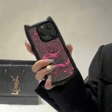 おしゃれなイヤホン払いき耐衝撃性、塗装済みみ、 17 Pro Max、16 Plus、15、14、13、12を使うにデザインされたスマホケース - ブルー - チェックする 7
