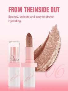 Pudaier 闪亮唇膏 – 闪亮金属光泽，持久不易褪色，光泽持久，适合成人，可用于派对、角色扮演、万圣节等场合 - #06 - 查看 4