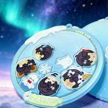 Acrylic Rocking Toy - Qin Che & Lai Shen From "Love And Producer" - Backpack Pendant - Gift For Friends - Hanging Decor - Birthday Gift - Holiday Gift - Multicolor - View 5
