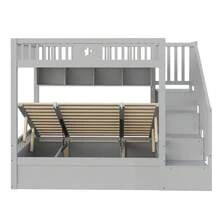 Kids Bed Frames, Headboards & Footboards - Gray + Wood-1 - View 8