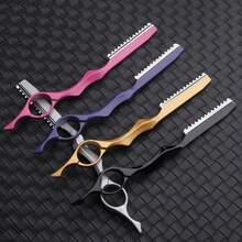 Aviation Aluminum Colorful Hairdressing Scissors, With Lacquer Finish. Hairdressing Trimming Scissors, Suitable For Professional Hair Salons And Home Use. - Multicolor - View 8