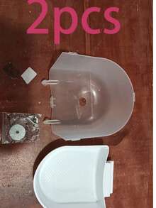 Baño de pájaros grande y transparente, adecuado para cacatúas, loros, periquitos, inseparables, accesorios de baño - Multicolor - Ver 15