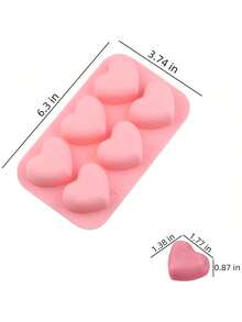 Large Non-Stick Heart Shaped Cake Mold, Suitable For Valentine's Day Baking And Cheesecake Making - Multicolor - View 14