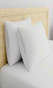 Set Of 2 Standard\/Queen AllerEase Pillow Protectors - Temperature Balancing, Allergist Recommended - Premium Breathable, Zippered Protectors - ColorA - View 3