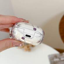 Vibrant Floral Design Protective Case Compatible With Samsung Galaxy Buds 2/Buds Pro/Buds Live/Buds 2 Pro/Buds FE Earphones - Multicolor - View 10