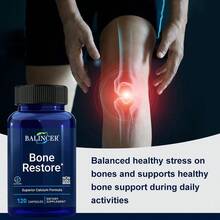 Balincer Bone Restore Capsules - With Vitamin D3, Calcium, Zinc And More - Suppoprt Bone Ability - 120 Capsules - 1 Bottle - View 4