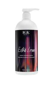 IGK EXTRA LOVE Volume &Amp; Thickening Shampoo Liter| Lightweight + Supports Scalp + Balance Oil | Vegan + Cruelty Free | 33.8 Oz - ColorB - 查看 1