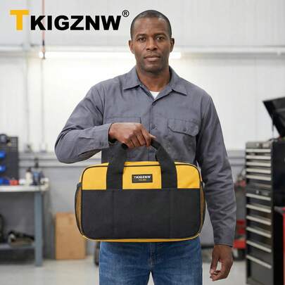 TKIGZNW 大容量便携式多功能工具套装，家庭维修保养必备