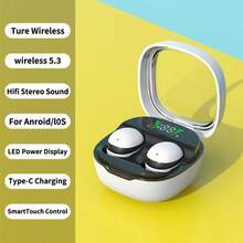 无线耳机佩戴舒适，即使长时间佩戴也不会感到不适，音质出色，拥有炫酷的灯光效果、智能数字显示屏和超长续航时间。 - 彩色 - 查看 13