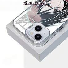 Étui compatible avec Samsung Galaxy S20 S21 S22 S23 S24 Ultra S25 Ultra, motif Géant Mikasa Ackerman Anime - Argent - Voir 4