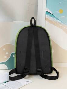 1pc Customized Name Backpack, Can Be Customized According To Your Unique Design, Perfect For Children, Print Your Own Name Or Print Your Sister's And Classmates' Names As A Gift To Give To Others - Multicolor - View 11