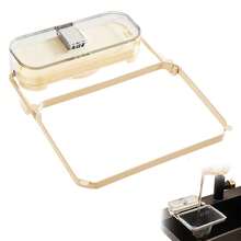 Suction Cup Sink Strainer & Drainer Basket With Shelf, Detachable Mesh Bag For Kitchen Sinks Organizing Food Waste - Multicolor - View 15