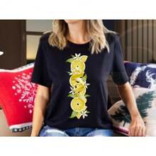 Women T-Shirts - Black - View 2