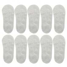 Women Boat Socks Summer Silicone Non-Slip Breathable Hollow Lace Flower Invisible Sock Fashion Cool Thin Sock - Multicolor - View 15