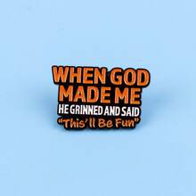 Enamel Badge Brooch Pin, Suitable For Backpacks, Bags, Stylish Decoration, Gift For Friends - Multicolor - View 5