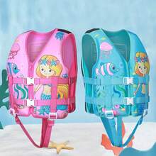 Chaleco salvavidas para niños Chaleco de natación al aire libre de alta flotabilidad para playa y rafting PZAS - 3 - Ver 4