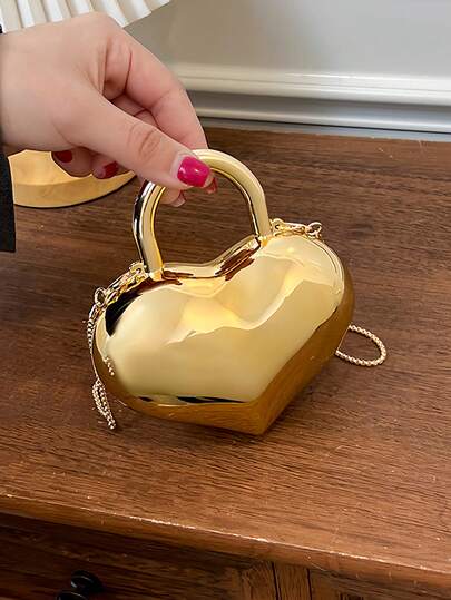 Mini Solid Color Crocodile Embossed Flap Chain Crossbody Square Bag