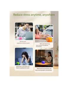 1个变色扭扭拼图减压小工具，爆款热销解压玩具（可自行组装成各种形状） - 彩色 - 查看 11