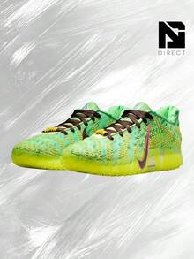 Nike Ja 3 Zombie – Men's Lifestyle Sneakers – Shoes For Man -Vintage-Autumn & Winter-Inspired Running Shoes, Shock-Absorbing Comfort, Gym To Streetwear Casual Wear - Prefect Thanks Giving Day & Chrismas Gift- HV9923 700 - Light Lemon Twist/Hemp/Bright Crimson/Black - 查看 2