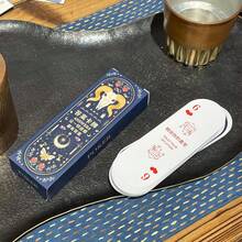 54pcs Answer Playing Cards + Velvet Storage Bag - Navy Blue - View 5