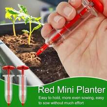 Mini Seed Spreader, Planting Tool For Small Seeds, Micro Seed Disperser, Seed Sower, Seed Planting Tool, Handheld Micro Seed Spreader (Red), Small Seed Planting Tool - Multiple Styles - View 3