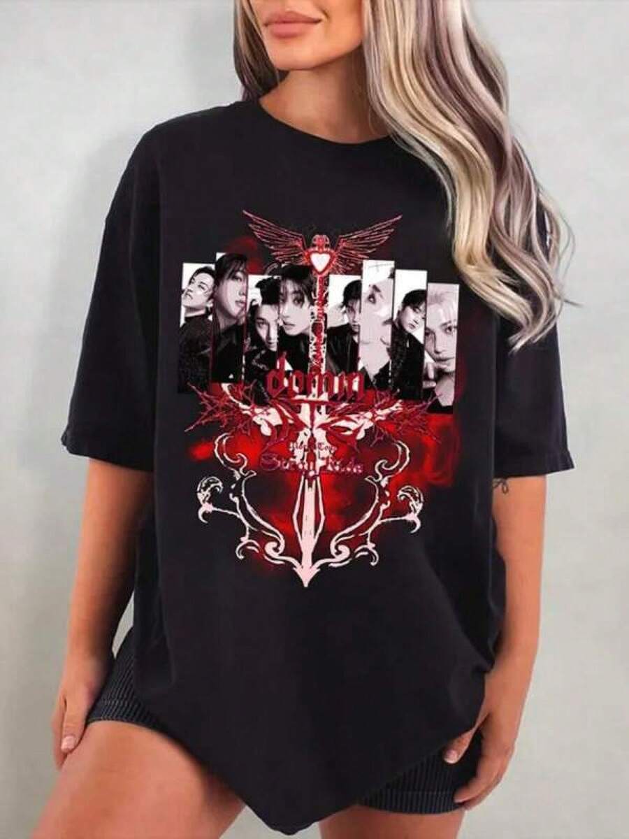 Women Outdoor Tees & Tanks - Black - View 1