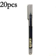 1pc/3pcs/5pcs/10pcs Quick-Drying Signature Gel Ballpoint Pen, 0.5mm Black/Blue/Red Ink, Suitable For Office Supplies, Classroom, Drawing, Marker, Stationery, School, Birthday, Holiday, Party Gifts - Multicolor - View 16