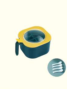 1 hũ đựng gia vị nhà bếp kín hơi, có 4 ngăn, dùng để đựng muối và các loại gia vị khác. Kèm nắp và giá đựng thìa, dụng cụ và phụ kiện nhà bếp. - Nhiều màu - Xem 9