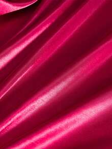 2个装缎面枕套，柔软顺滑，呵护头发和肌肤，信封式封口（不含枕芯） - 紅色 - 查看 2