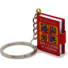 Llavero Los 4 Acuerdos - Libro Miniatura con Resumen de la Obra - 1 - Ver 8