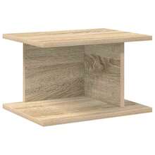 vidaXL Nachttisch 2 pcs Sonoma-Eiche 40 x 30 x 25 cm Holzwerkstoff - Braun - Übersicht 5