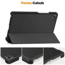 Case For Tab One / Tab K9 8.7-Inch 2025 Edition Tablet Case, TB305FU Tri-Fold Stand, Supports Auto Sleep/Wake Function, For Tab K9 8.7-Inch, Black, Navy Blue, Dark Night Green(Tablet Not Included) - Multicolor - View 9