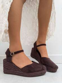 Women Platforms & Wedge Sandals - Brown - View 5
