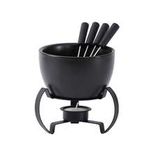 Ceramic Chocolate Fondue Warmer, Ice Cream Fondue Pot, Swiss Cheese Fondue Warmer, Dessert Warmer - Multicolor - View 8