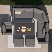 Outdoor Table & Chair Sets - Grey - View 7