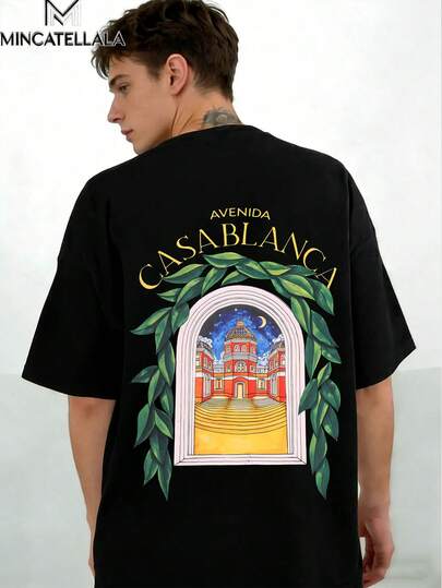 Avenida Palace Arch,Men's Clothing, Men's T-Shirts, Valentine's Day Gifts, Men's Summer Apparel, Boyfriend Gifts, Printed T-Shirts, Holiday Outfits, Fashion, Unisex