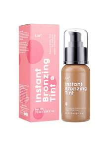 快速无日晒美黑乳液，适用于面部和身体，无需日晒即可拥有阳光亲吻般的健康肤色，轻松打造自然古铜色——不持久美黑——数秒即可冲洗干净，滋润并柔滑干燥肌肤。 - 棕色 - 查看 8