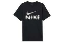 Nike HYVERSE Dri-FIT 休閒吸濕速乾柔軟百搭短袖T卹 男款 黑 - 黑色 - 查看 15