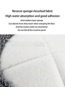 1/3/5pcs 6.29 Inch Vacuum Mop Replacement Cleaning Cloth Heads, Cleaning Cloth Mop Pad Accessories - Round - View 2